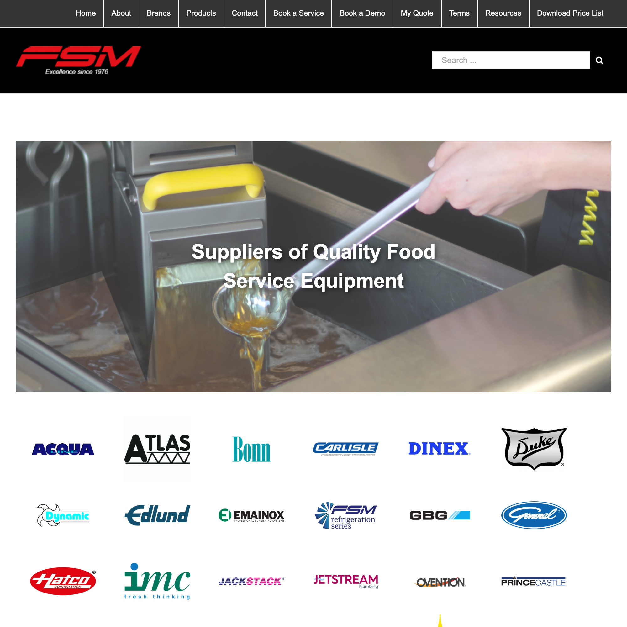 A supplier of commercial kitchen equipment to some of the best restaurants and establishments in Australia, FSM asked us to build a site that not only accommodated professional hospitality servicepeople, but also provided a tool for a sales and consulting team.