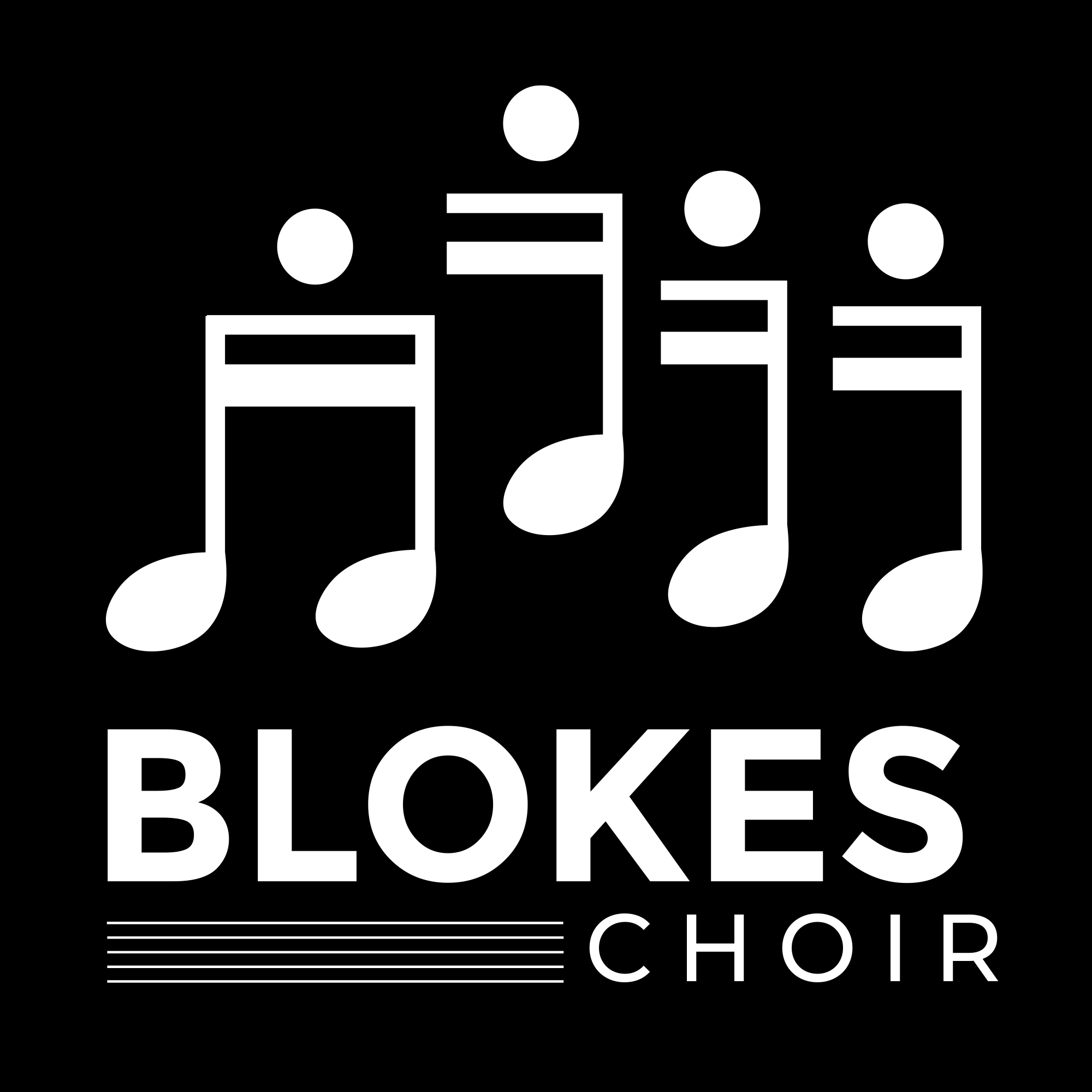 A mens choir needed to have a logo that represented solidarity and a collective spirit. We'll sing their praises any day. We'll always donate our services to support a good cause.
