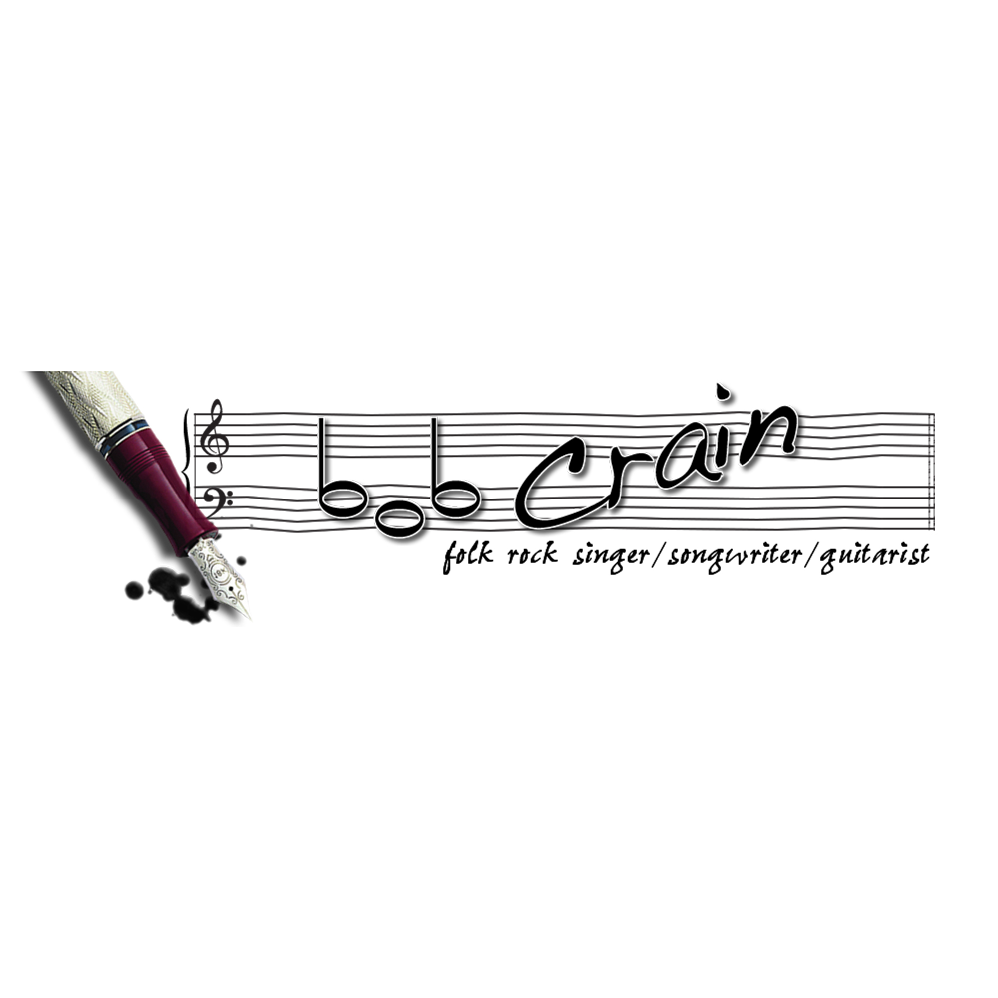 Quirky folk singer-songwriter Bob Crain needed something to represent his brand. We obliged.