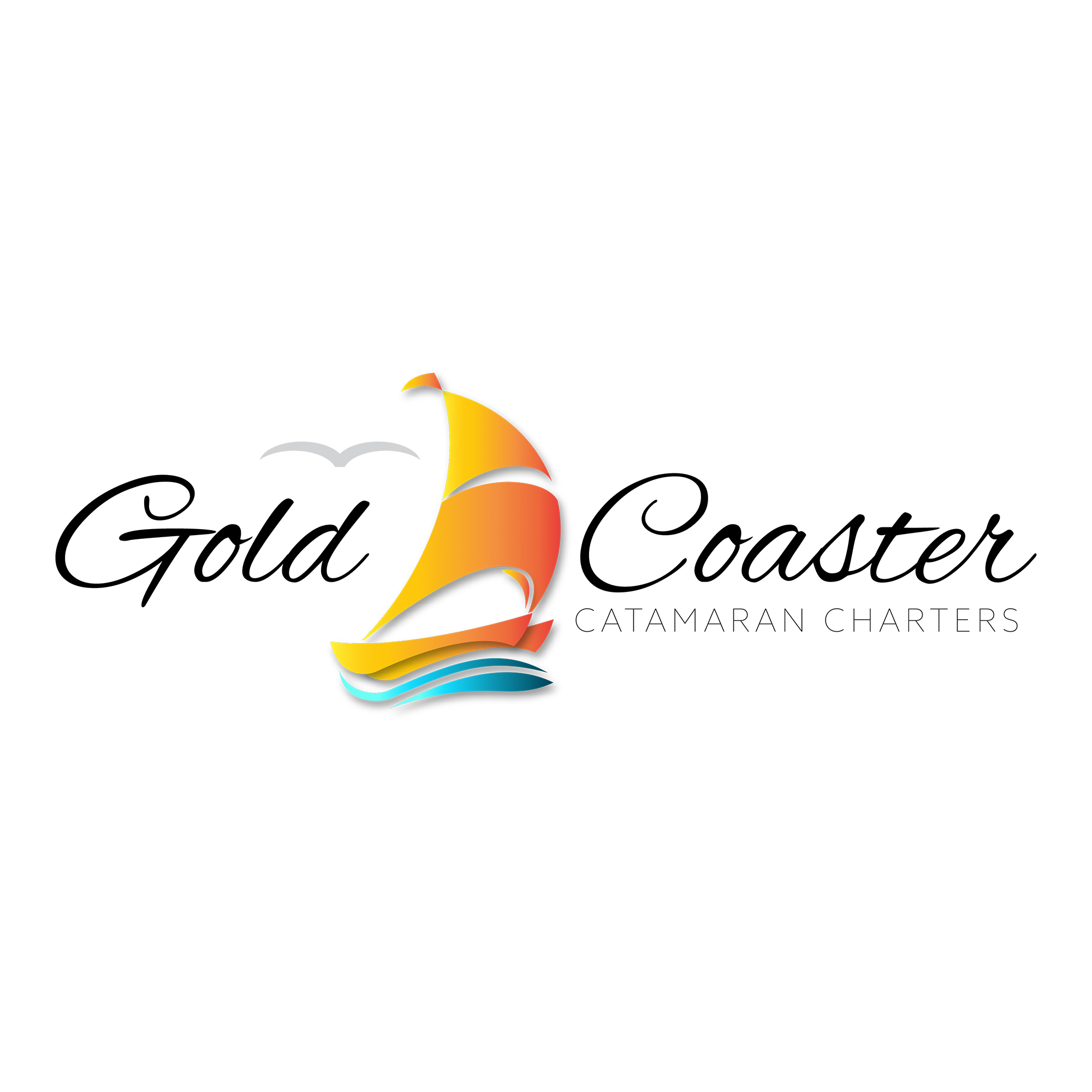 Gold Coaster Catamaran Charters operate on the Gold Coast. We designed a logo that appears on their website, the boat, their vehicles and their stationery.