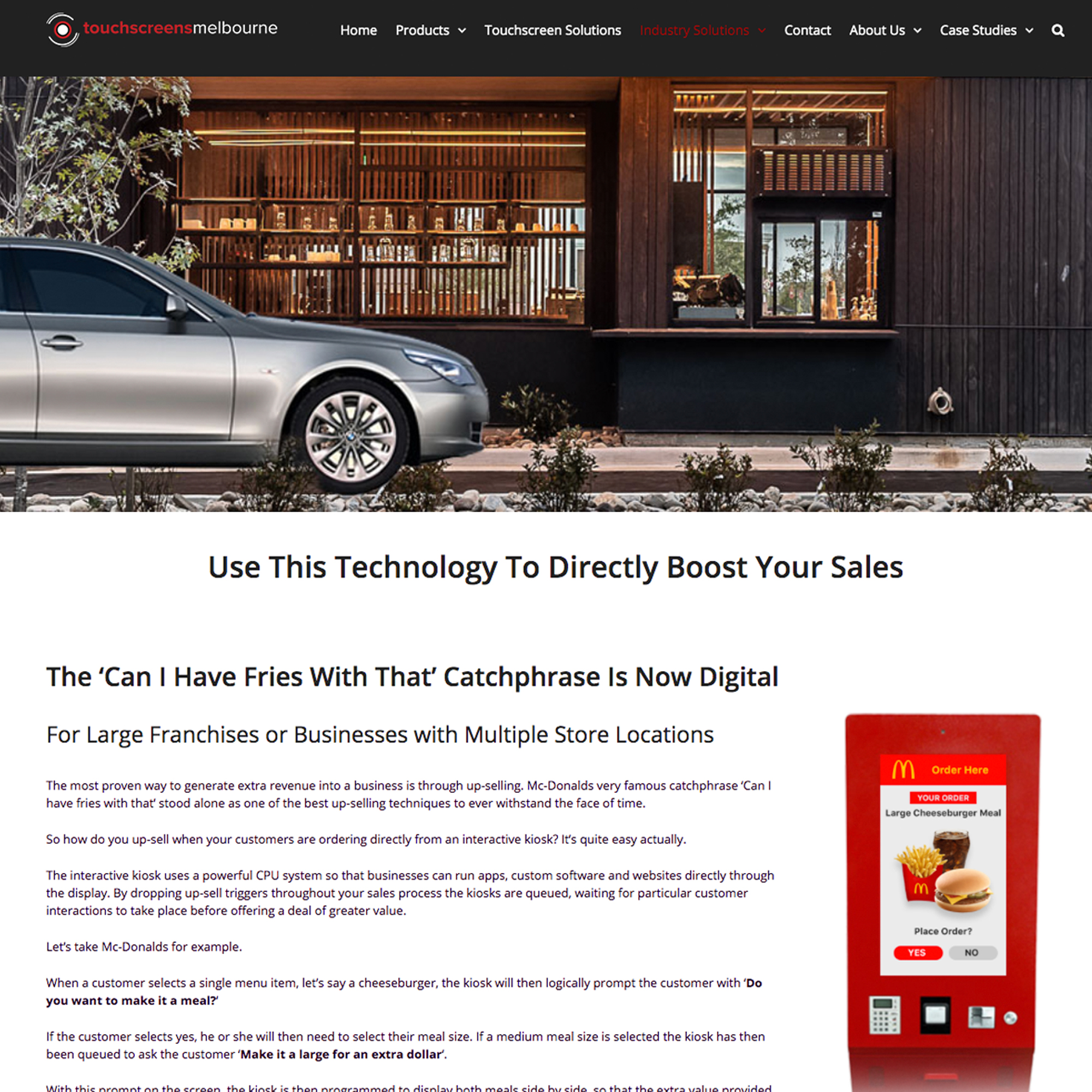 Presenting and selling hi-tech products in a saturated and competitive industry is no easy task, so we approached this website build with a mind to keep a clean yet dramatic profile.